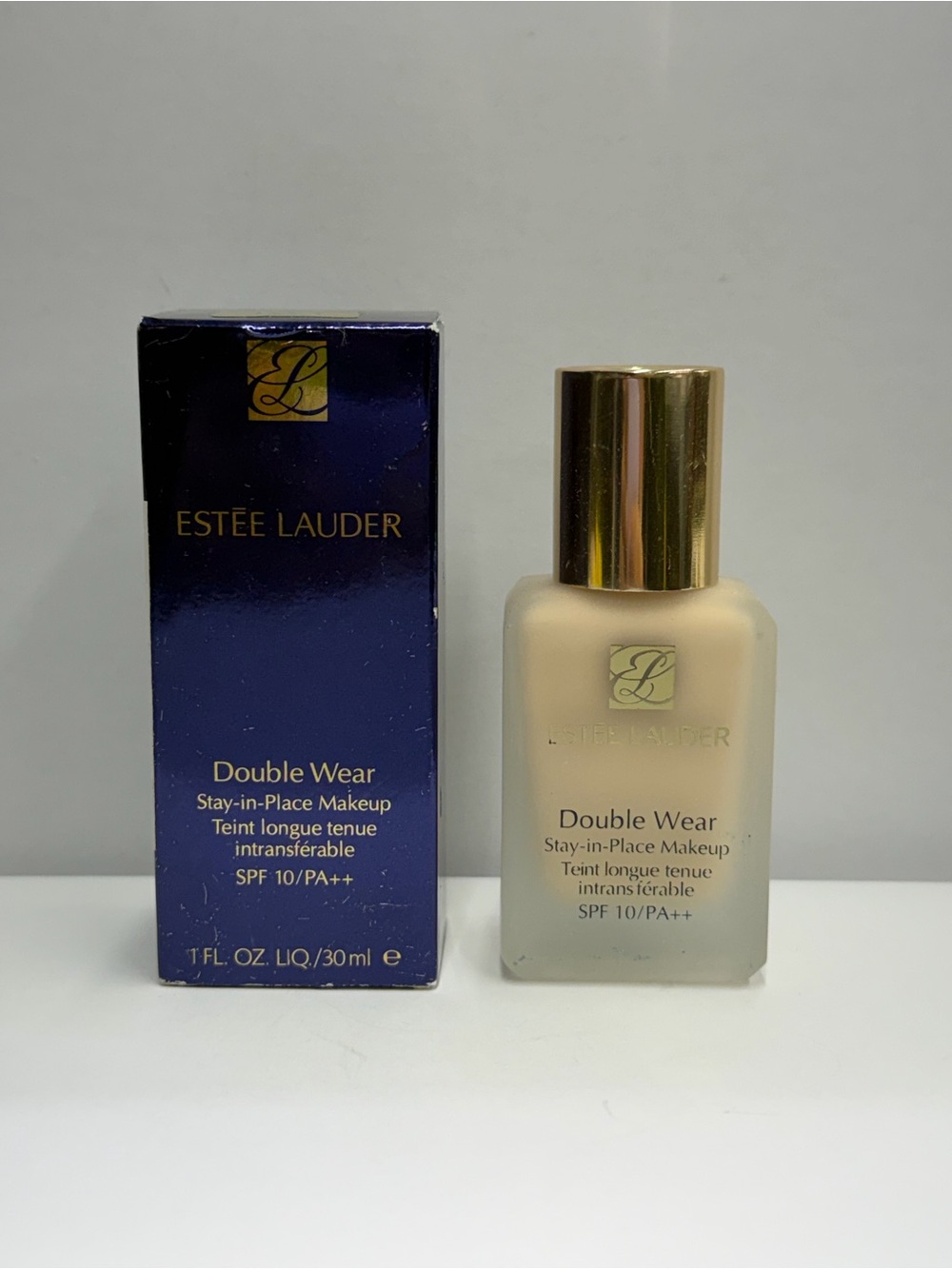 Estée Lauder Double Wear Foundation 1W1 Bone Original Formula SPF 10 1 oz NIB